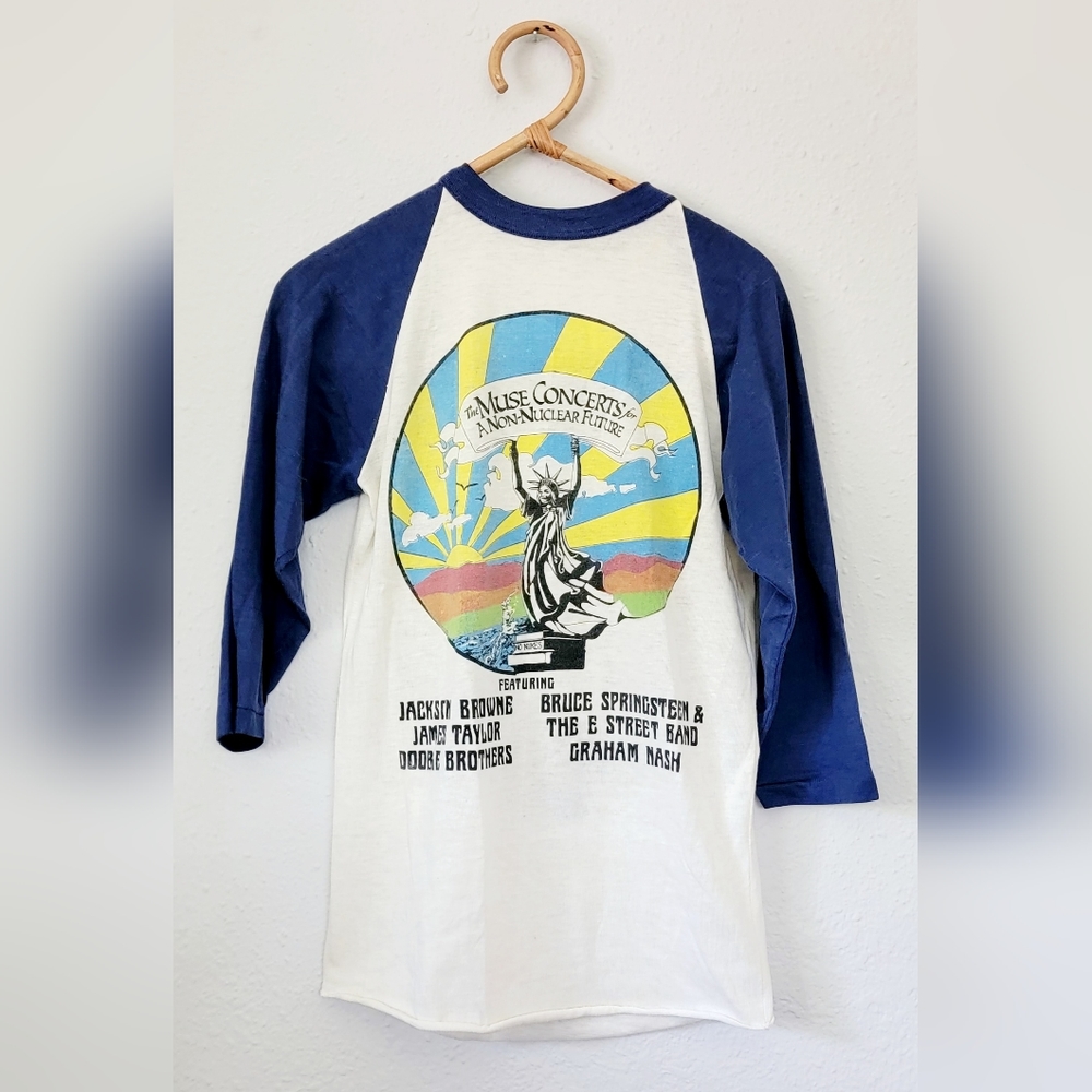 Vintage 1979 raglan band t shirt